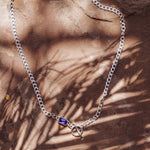 Blue Kyanite Necklace - Golden Road Crafted
