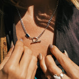 Blue Kyanite Necklace - Golden Road Crafted