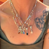 Blue Kyanite Necklace - Golden Road Crafted