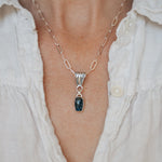Blue Kyanite Necklace - Golden Road Crafted