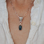 Blue Kyanite Necklace - Golden Road Crafted