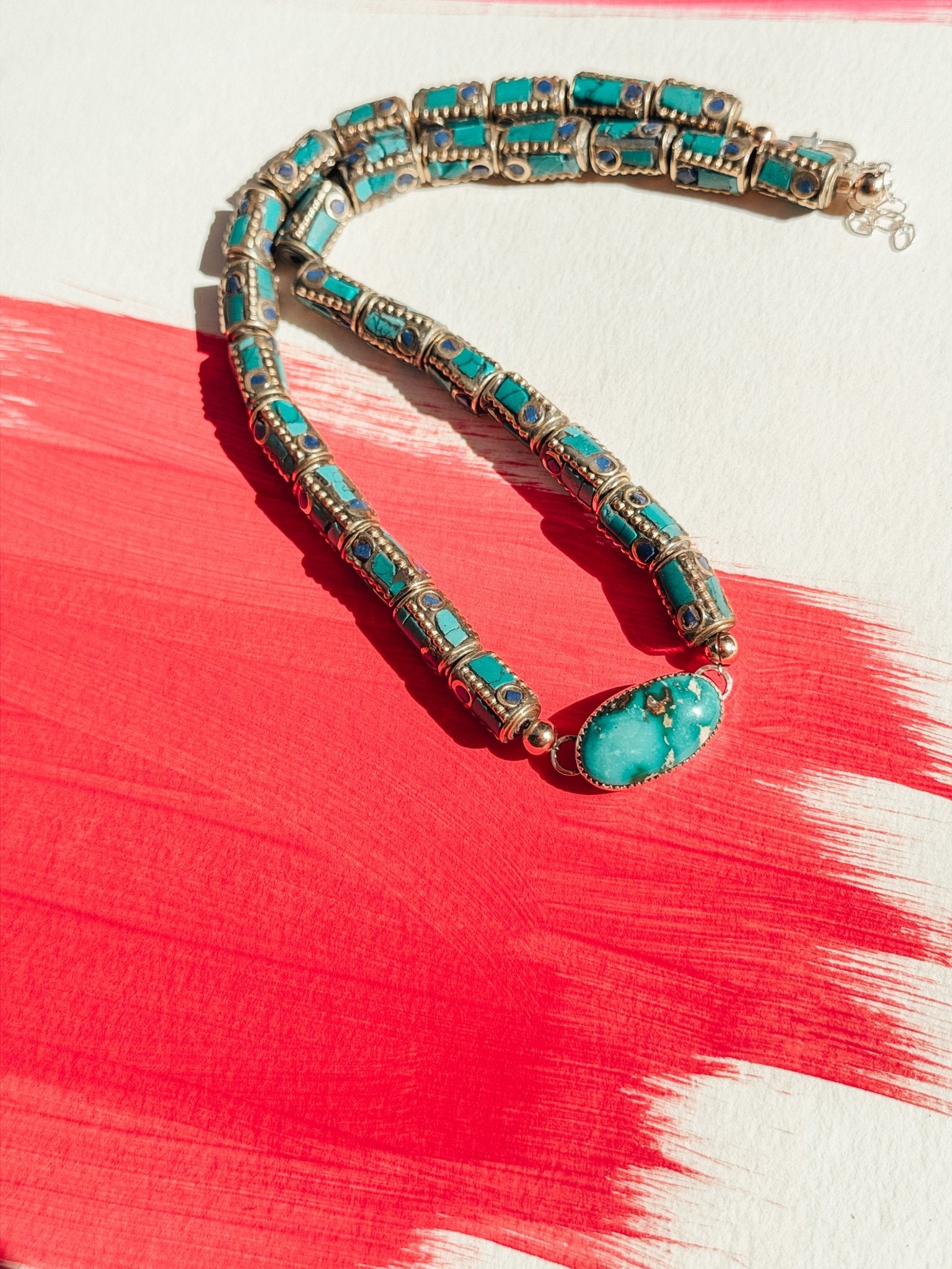 Boho Babe Choker in Sonoran Mtn - Golden Road Crafted