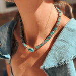 Boho Babe Choker in Sonoran Mtn - Golden Road Crafted