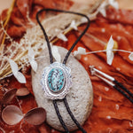 Bolo in Hubei Turquoise - Golden Road Crafted