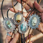 Bolo in Hubei Turquoise - Golden Road Crafted
