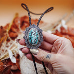 Bolo in Hubei Turquoise - Golden Road Crafted