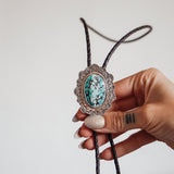 Bolo in Hubei Turquoise - Golden Road Crafted