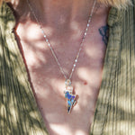 Bolt Pendant in Spiny Oyster - Golden Road Crafted