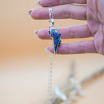 Bolt Pendant in Spiny Oyster - Golden Road Crafted