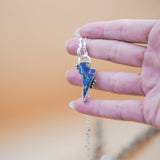 Bolt Pendant in Spiny Oyster - Golden Road Crafted