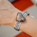 Boulder Opal Cuff - Golden Road Crafted