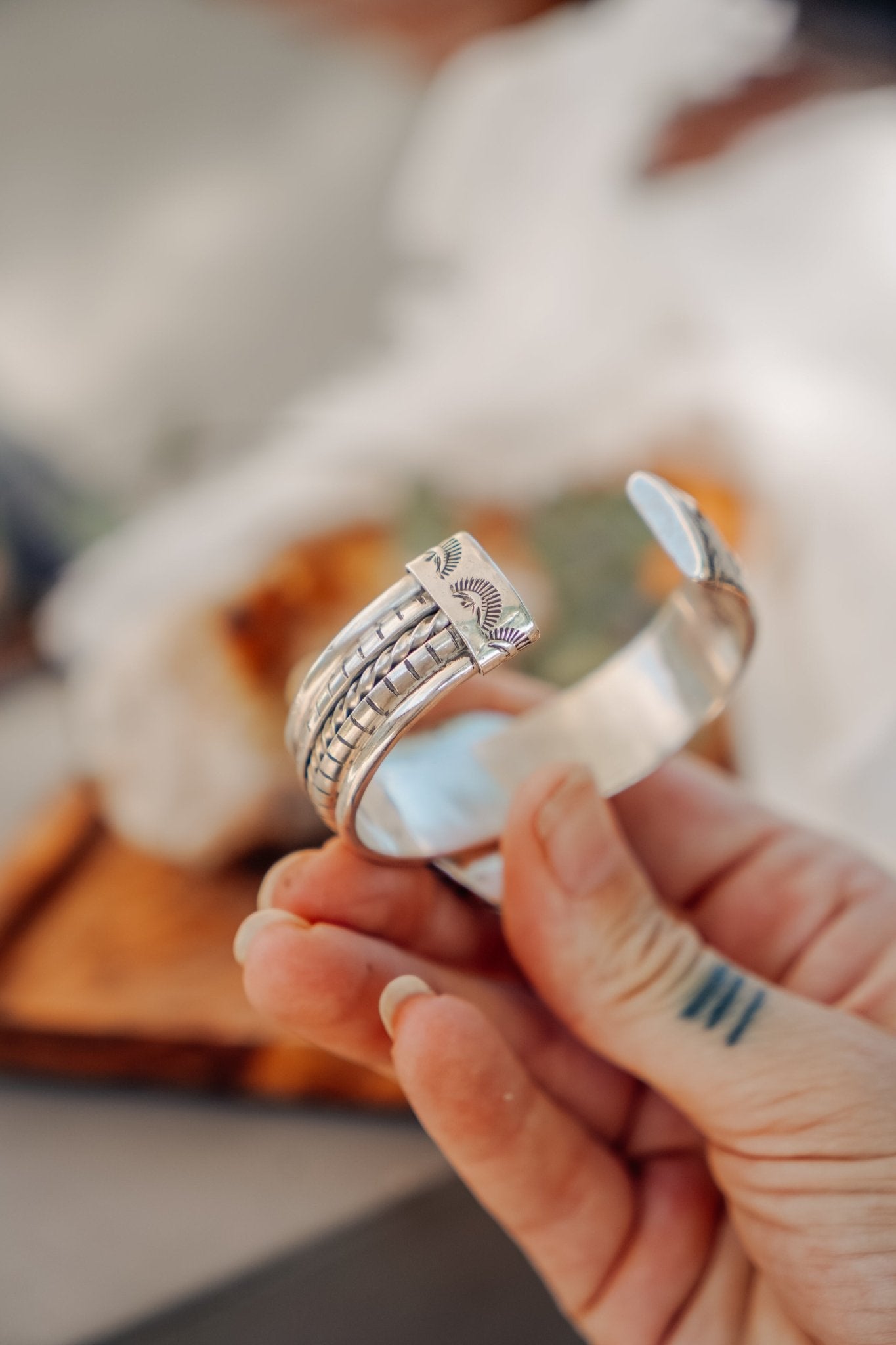 Boulder Opal Cuff - Golden Road Crafted