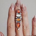 Cairn Ring in Kyanite (Size 8) - Golden Road Crafted