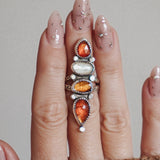 Cairn Ring in Kyanite (Size 8) - Golden Road Crafted