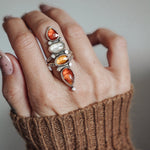 Cairn Ring in Kyanite (Size 8) - Golden Road Crafted