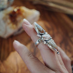Cairn Ring in Ocean Jasper (Size 6) - Golden Road Crafted