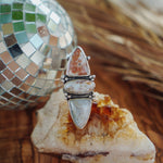 Cairn Ring in Ocean Jasper (Size 7) - Golden Road Crafted