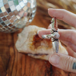 Cairn Ring in Ocean Jasper (Size 7) - Golden Road Crafted