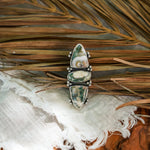 Cairn Ring in Ocean Jasper (Size 7.5) - Golden Road Crafted