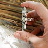 Cairn Ring in Ocean Jasper (Size 7.5) - Golden Road Crafted