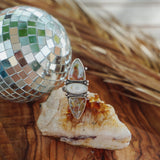 Cairn Ring in Ocean Jasper (Size 9) - Golden Road Crafted