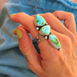 Cairn Ring in Sonoran Mtn (Size 7.5) - Golden Road Crafted