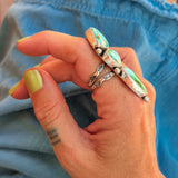 Cairn Ring in Sonoran Mtn (Size 7.5) - Golden Road Crafted