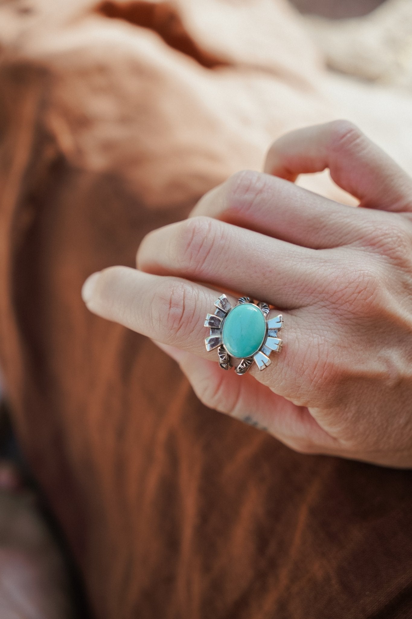 Campitos Ring (Size 8.25) - Golden Road Crafted