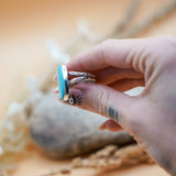 Campitos Turquoise Ring (Size 9) - Golden Road Crafted