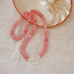 Charm Keeper in Rose Quartz - Golden Road Crafted