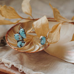 Cluster Wrap Cuff in Golden Hills Turquoise - Golden Road Crafted