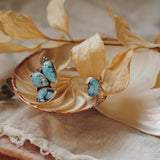 Cluster Wrap Cuff in Golden Hills Turquoise - Golden Road Crafted