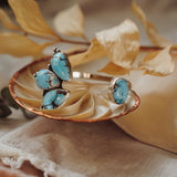 Cluster Wrap Cuff in Golden Hills Turquoise - Golden Road Crafted