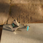 Cluster Wrap Cuff in No. 8, White Buffalo, & Hubei Turquoise - Golden Road Crafted
