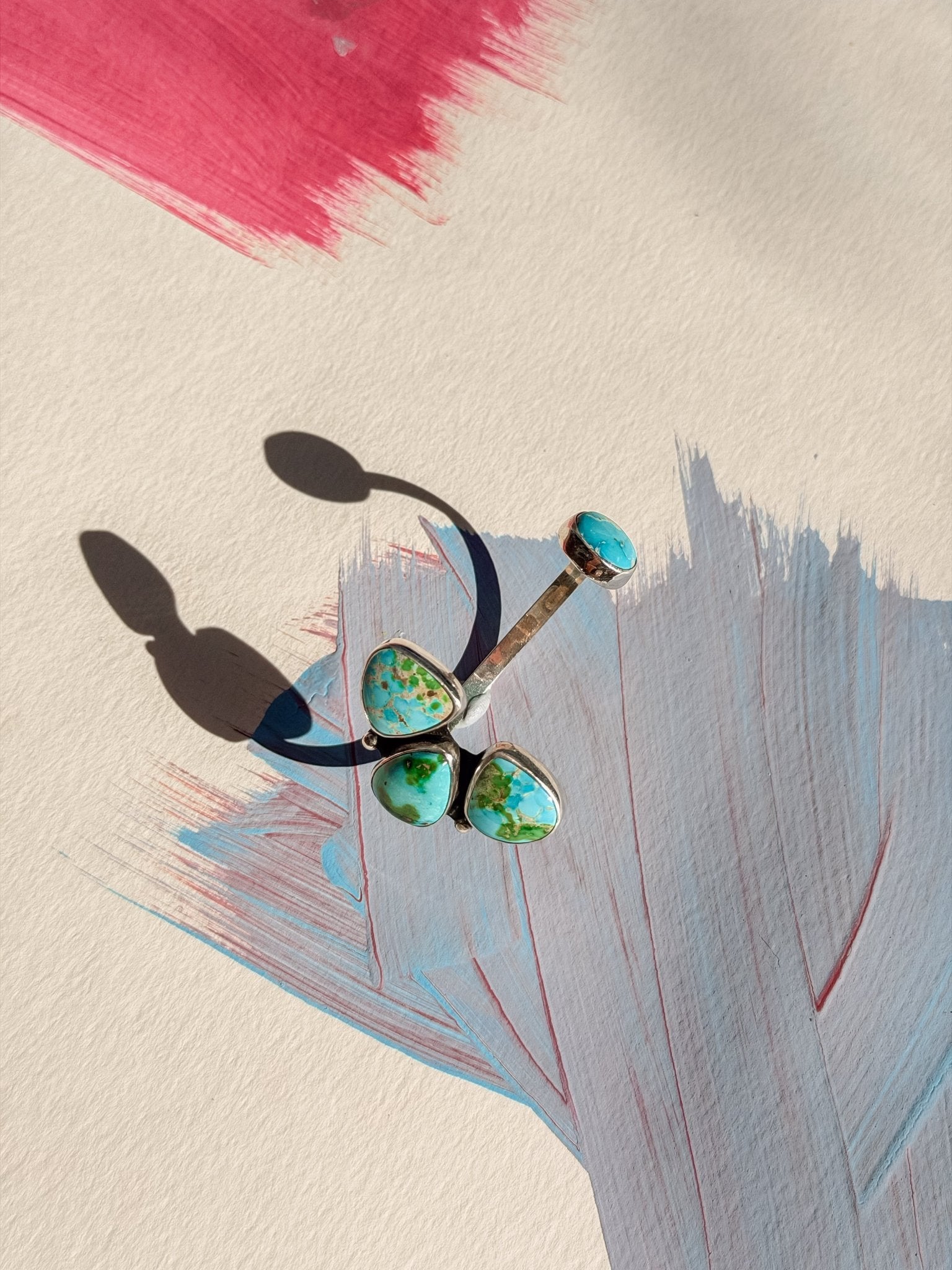 Cluster Wrap Cuff in Sonoran Mtn - Golden Road Crafted