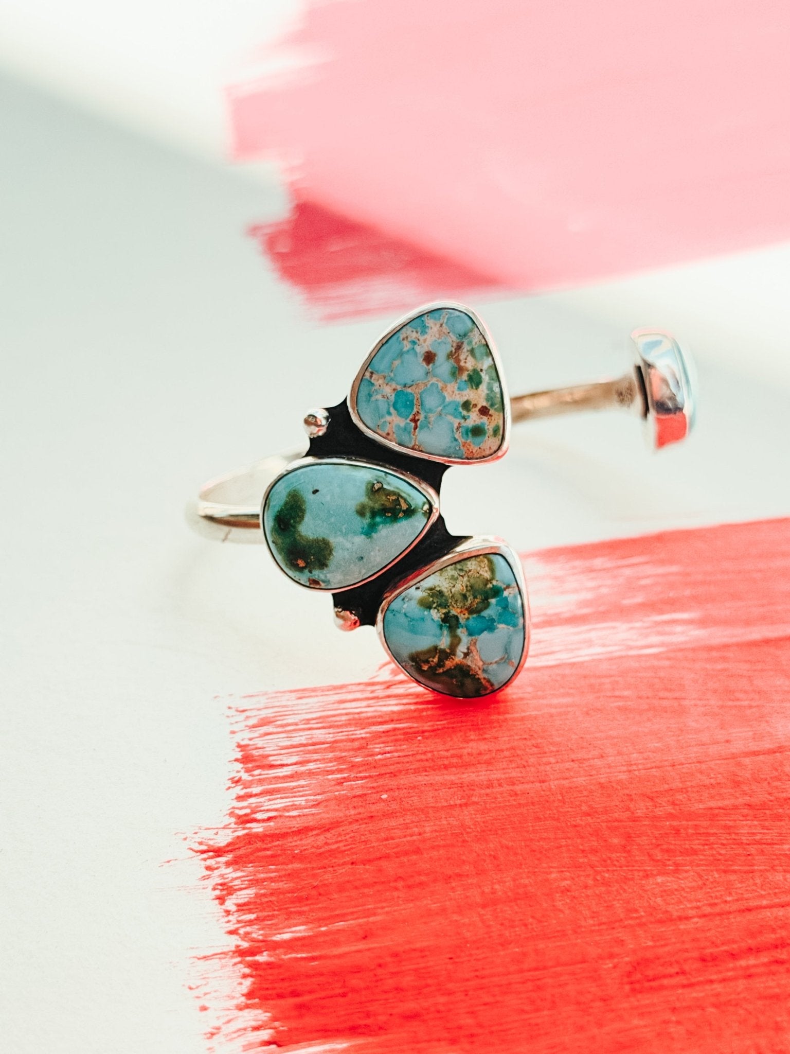 Cluster Wrap Cuff in Sonoran Mtn - Golden Road Crafted