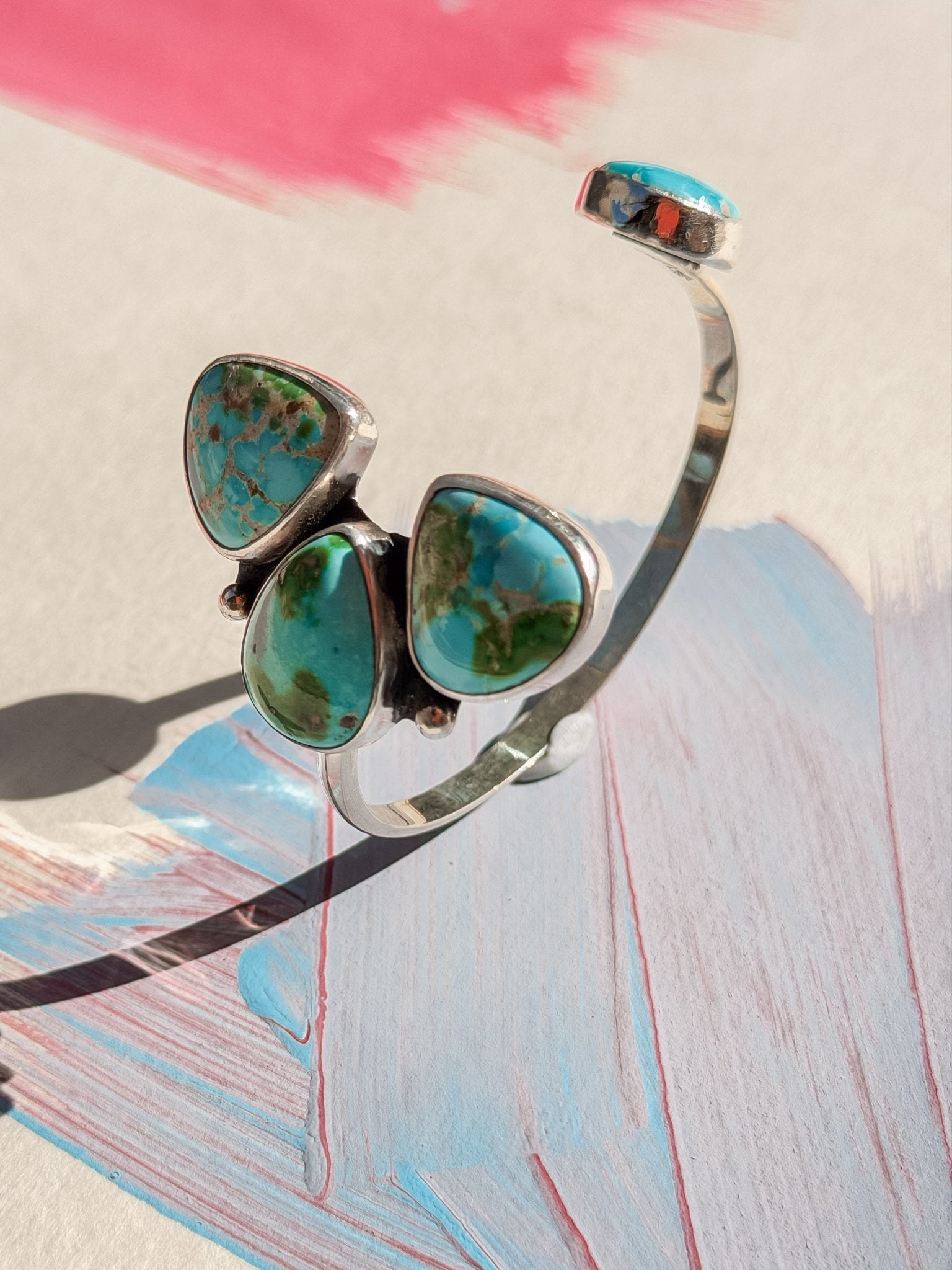 Cluster Wrap Cuff in Sonoran Mtn - Golden Road Crafted