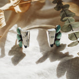 Cluster Wrap Cuff in White Buffalo & Kingman Turquoise - Golden Road Crafted