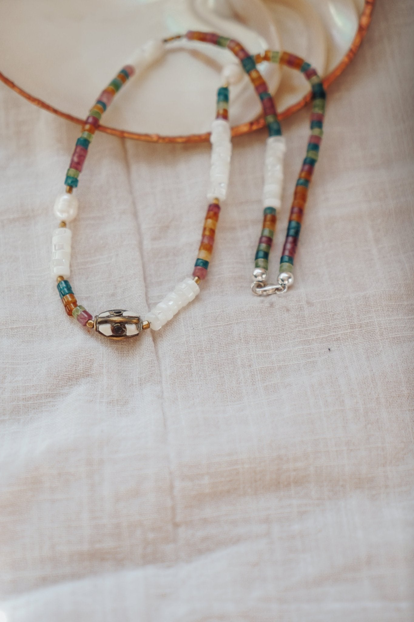 Colorful Daydream Necklace - Golden Road Crafted