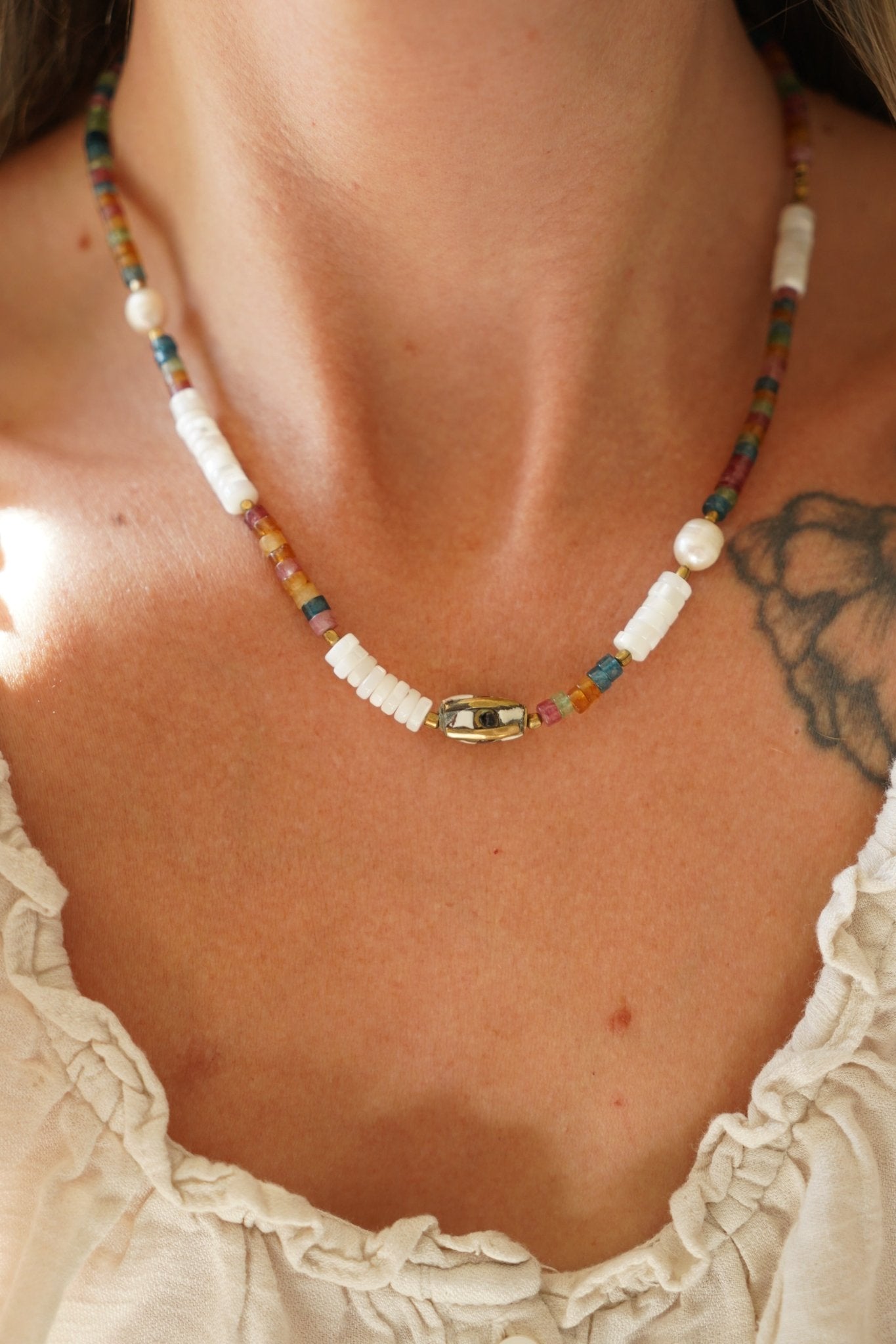 Colorful Daydream Necklace - Golden Road Crafted