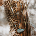 Cosmic Choker in Larimar - Golden Road Crafted