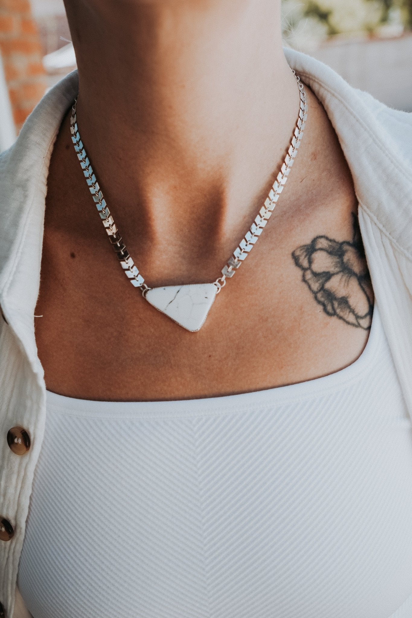 Cosmic Choker in White Buffalo - Golden Road Crafted