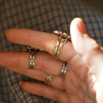 Creosote Ring in Sonoran Mountain Turquoise (size 6.5) - Golden Road Crafted