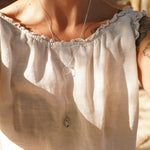 Dainty Lariat in Golden Hills Turquoise - Golden Road Crafted