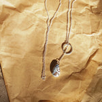 Dainty Lariat in Golden Hills Turquoise - Golden Road Crafted