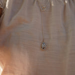 Dainty Lariat in Golden Hills Turquoise - Golden Road Crafted