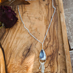 Dendritic Agate Pendant - Golden Road Crafted