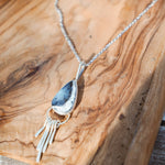 Dendritic Agate Pendant - Golden Road Crafted