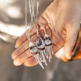 Dendritic Agate Pendant - Golden Road Crafted