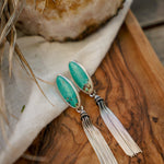Desert Dusters in Turquoise - Golden Road Crafted